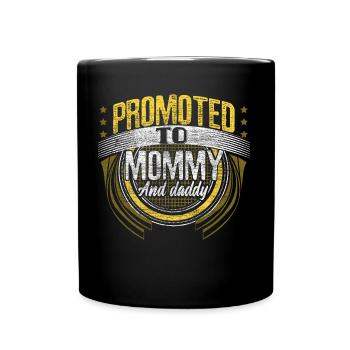 Mère célibataire Maman Cadeau de famille - Mug uni - noir - Devant