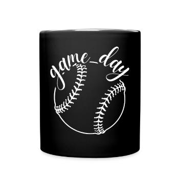 JOUR DE JEU - Mug uni - noir - Devant