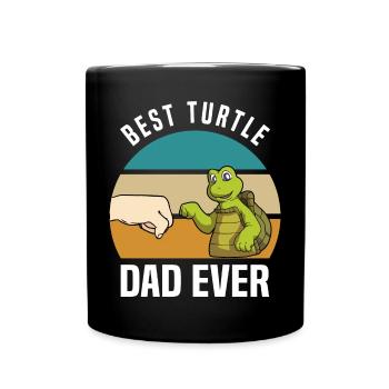 Schildkröten Liebhaber | Haustier Tiere Geschenke - Tasse einfarbig - Schwarz - Vorne