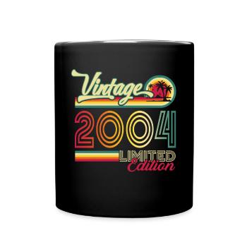 Original vintage 2004 18th birthday gift - Full Colour Mug - black - Front