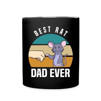 Ratten Liebhaber | Ratte Haustiere Tiere Geschenke - Tasse einfarbig - Schwarz - Vorne