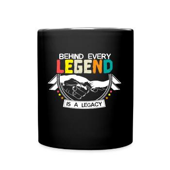 Idée cadeau Père & Fils Bébé Fête des Pères - Mug uni - noir - Devant