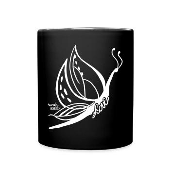 Butterfly Love - Animals - Full Colour Mug - black - Front