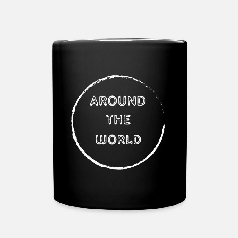 Dans le monde entier - Mug uni - noir