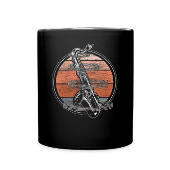 Bracelet d’instrument de saxophone Cadeau - Mug uni - noir - Devant