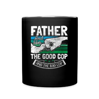 Father & Son Paternity Daddy - Full Colour Mug - black - Front