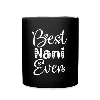 Meilleure grand-mère Nani Suisse Suisse Allemand Omi - Mug uni - noir - Devant