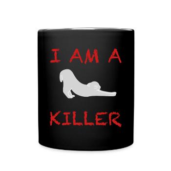 Je suis un tueur | Chat, Halloween - Mug uni - noir - Devant
