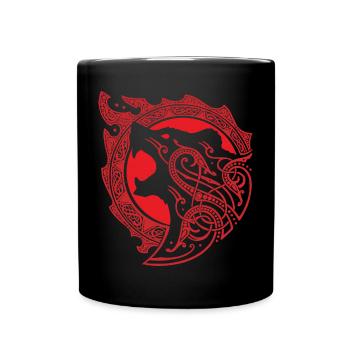 Viking Berserker - Full Colour Mug - black - Front