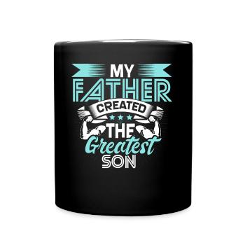 Meilleur cadeau de fils - Mug uni - noir - Devant