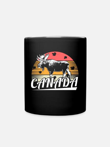 Nation du wapiti du Canada - Mug uni - noir