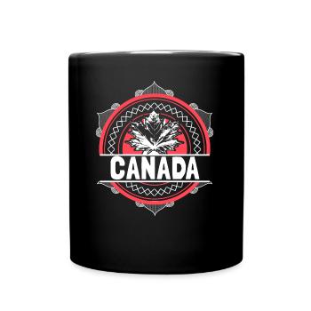 Cadeau d’origine canadienne - Mug uni - noir - Devant