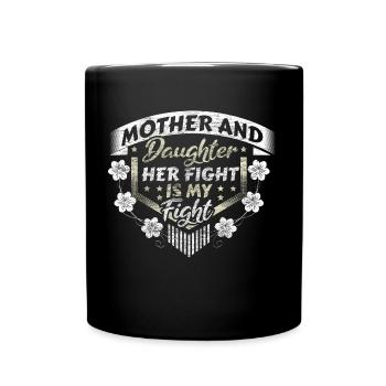 Idée cadeau de famille mère-fille - Mug uni - noir - Devant