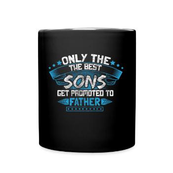 Bester Sohn Junge Geschenkidee - Tasse einfarbig - Schwarz - Vorne