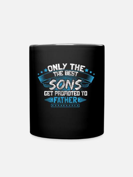 Bester Sohn Junge Geschenkidee - Tasse einfarbig - Schwarz