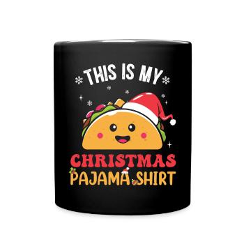 Cadeaux de Noël Noël - Mug uni - noir - Devant