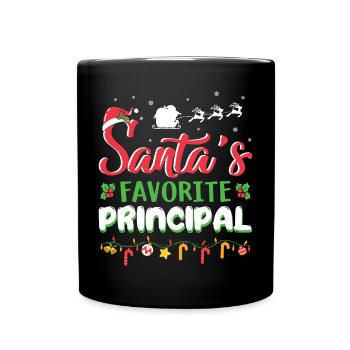 Cadeaux de Noël Noël - Mug uni - noir - Devant