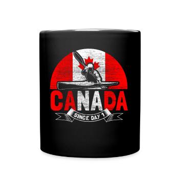 Cadeau de la fierté wapiti du Canada - Mug uni - noir - Devant
