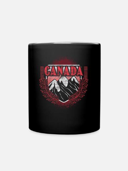 Pays de naissance du Canada - Mug uni - noir