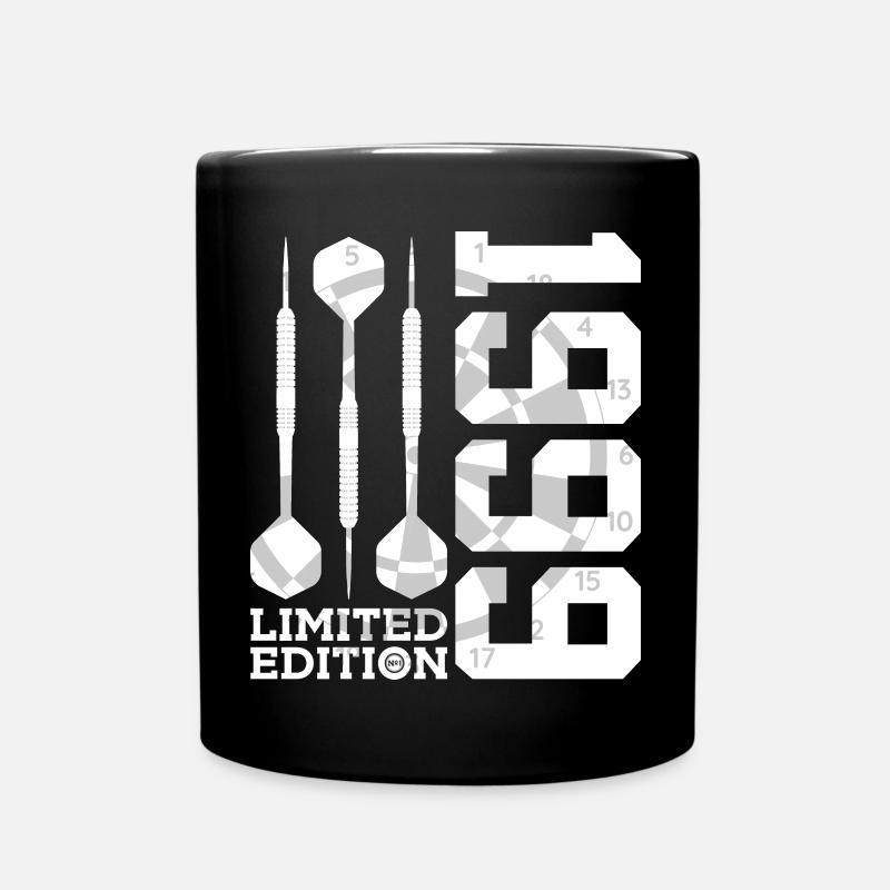 LIMITED EDITION 1999 DARTS 27. GEBURTSTAG - Tasse einfarbig - Schwarz