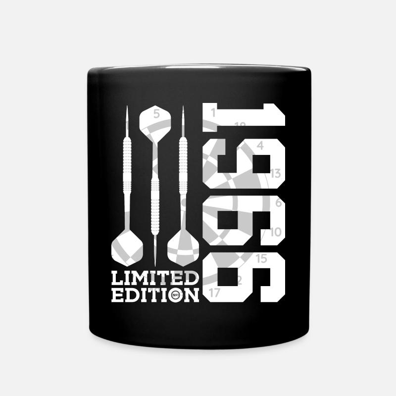 LIMITED EDITION 1966 DARTS 60. GEBURTSTAG - Tasse einfarbig - Schwarz