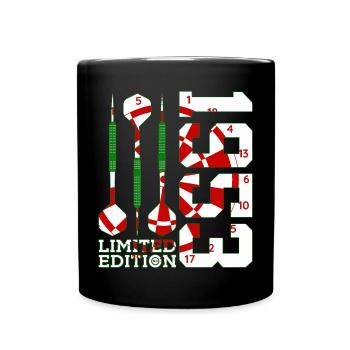 73. GEBURTSTAG DARTS LIMITED EDITION 1953 - Tasse einfarbig - Schwarz - Vorne