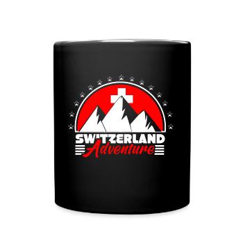 Suisse Etat suisse - Mug uni - noir - Devant