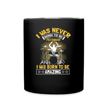 Batterie Heavy Metal Caisse claire - Mug uni - noir - Devant