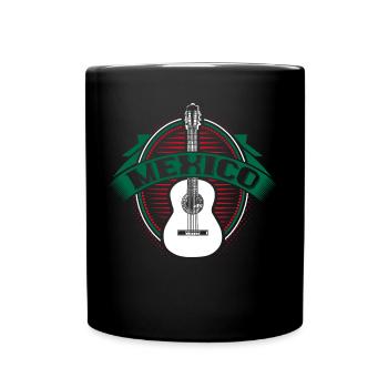 Idée cadeau du drapeau mexicain du Mexique - Mug uni - noir - Devant