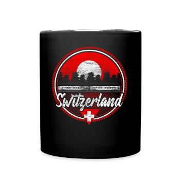 Suisse Fierté Cervin - Mug uni - noir - Devant