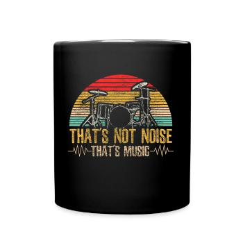 Drums Drumsticks Drums Gift Idea - Full Colour Mug - black - Front