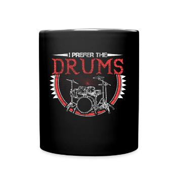 Drums Drumsticks Gift - Full Colour Mug - black - Front
