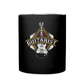 Guitar Rock Music - Full Colour Mug - black - Front