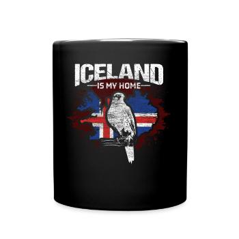 Iceland Viking origin - Full Colour Mug - black - Front