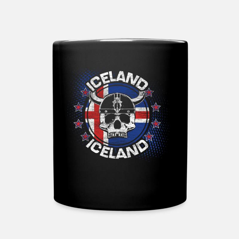 République volcanique d’Islande - Mug uni - noir