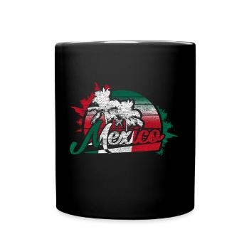 Mexique Idée cadeau de lieu de naissance mexicain - Mug uni - noir - Devant