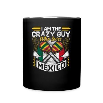 Mexique Sombrero Cadeau - Mug uni - noir - Devant