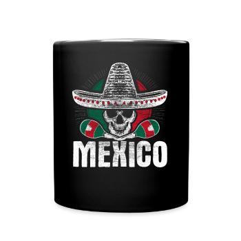 Mexique Sombrero Cadeau - Mug uni - noir - Devant