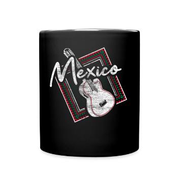 Mexiko Mexikaner Staat - Tasse einfarbig - Schwarz - Vorne
