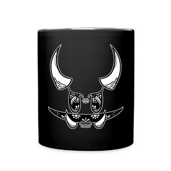 Prankster-Dämon! Von Pousse2Bamboo ! v2 - Tasse einfarbig - Schwarz - Vorne