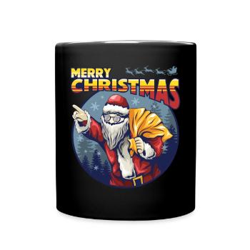 Cadeaux de Noël Noël - Mug uni - noir - Devant