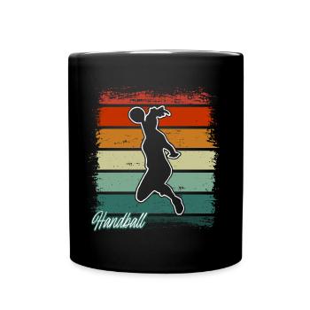 Handball Handball Player Women Handball - Full Colour Mug - black - Front