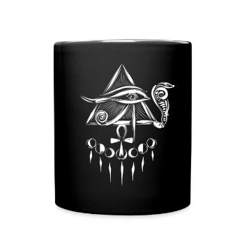Horus' Eye - Full Colour Mug - black - Front
