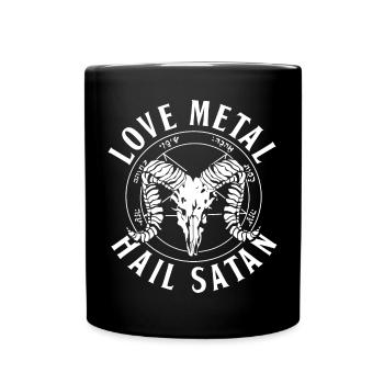 Satanisme 666 Satanisme Sataniste Sataniste Satan Dons - Mug uni - noir - Devant