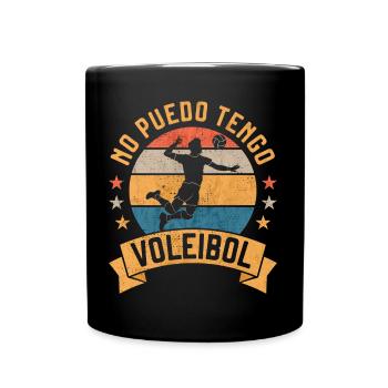 Je ne peux pas avoir Volleyball Beach Volleyball Fun - Mug uni - noir - Devant