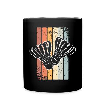 Badminton - Mug uni - noir - Devant
