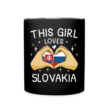 Slovaquie drapeau slovaque vintage drapeau slovaque - Mug uni - noir - Devant