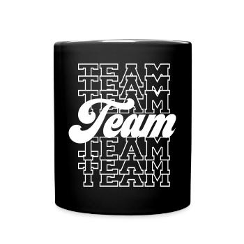 Équipe - Mug uni - noir - Devant