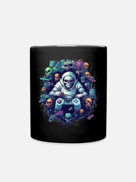 Dark Gamer - Tasse einfarbig - Schwarz