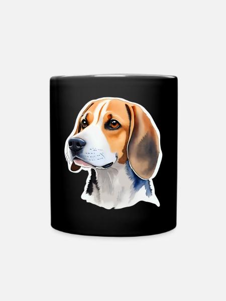 Beagle - Mug uni - noir